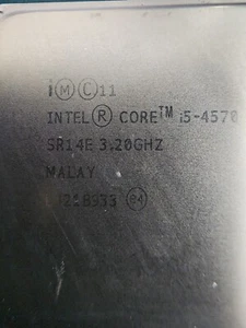Processeur CPU Intel Core i5-4570 Quad-Core 3,2 GHz LGA 1150 (SR14E) - Photo 1/3