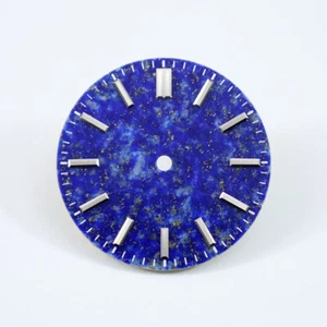 DS Watch Lapis Lazuli Dial Stone Mod 28.5mm No Date for NH38 Blue Lume /No Lume - Picture 1 of 9