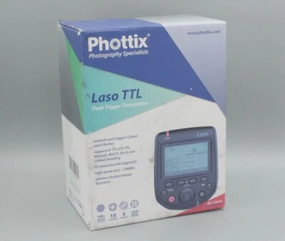 Laso TTL Flash Trigger Transmitter (7375) for Canon - Image 1 of 4