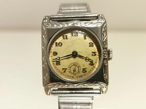 ANTIQUE TRENCH RARE WW1-WW2 LUXURY NICE TANK SWISS 27mm MEN'S UNBRANDED WATCH - Picture 1 of 12