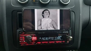 autoradio alpine ute204dab bluetooth usb aux 3 rca uscita sub reg hpf-lpf 50 x 4 - Foto 1 di 12