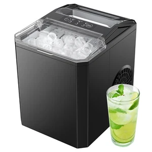 Home Countertop Ice Maker, Portable Ice Machine Self-Cleaning, 9 Cubes in 6 Mins - Picture 1 of 16