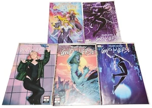 Spider-Gwen: Gwenverse #1-5 (set completo) esclusiva fumetti sconosciuti 2022 quasi nuova - Foto 1 di 1