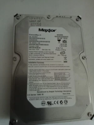 Maxtor DiamondMax 21 STM3320820A 320GB 3.5" IDE Hard Drive  - Image 1 of 2