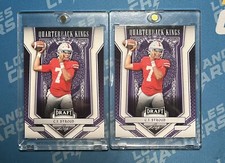 (2) 2023 Leaf Draft C.J. Stroud Quarterback Kings #90 Ohio State