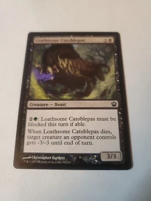 MTG Loathsome Catoblepas Theros 95/249 Regular Common - Image 1 of 2