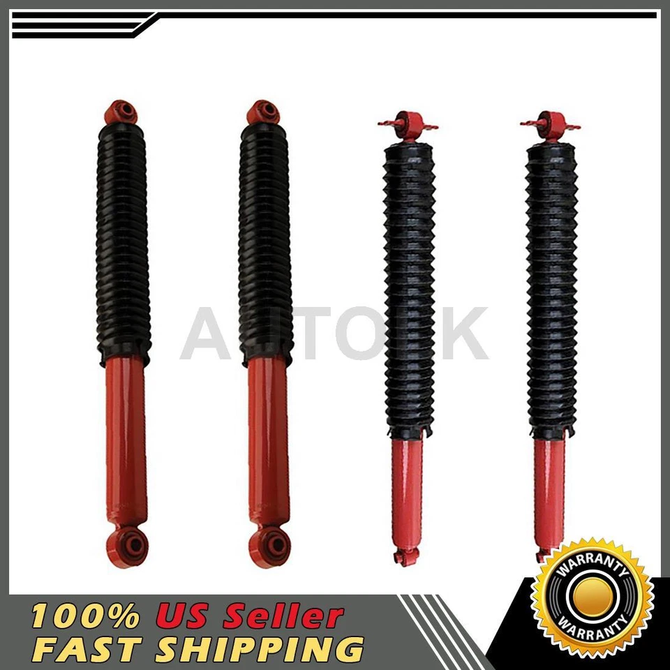 KYB Front Rear Shocks Fits 1988 1989 1990 1991 1992 1993 1994 1995 GMC K2500 - Image 1 of 4