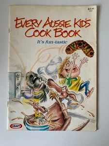 Every Aussie Kids Cookbook Vintage Recipe Book Kraft PB 1987 Rare - Picture 1 of 14
