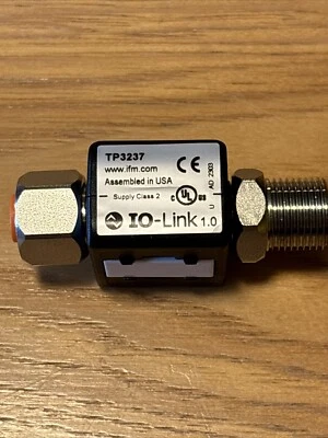 IFM TP3237 Temperature Sensor Converter Transmitter Module TP 3237 Tested - Image 1 of 4