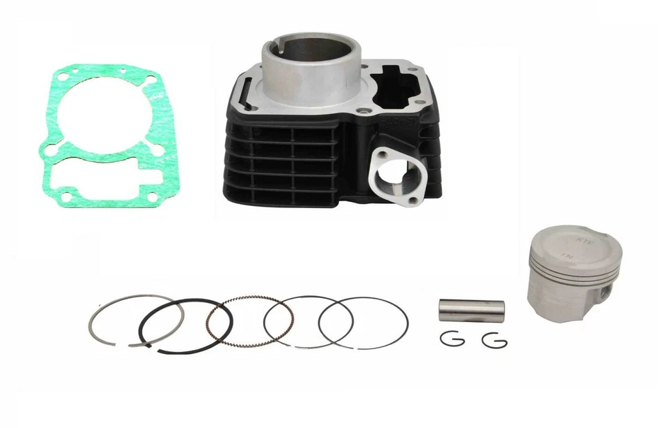 KIT ANELLI PISTONE CANNA CILINDRO COMPLETO ADATTO PER HONDA CB125F GLR125 2014-2020 - Immagine 1 di 1