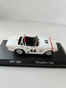 TRIUMPH TR6 SPYDER. B.TULLIUS 1969 USACC. 1/43 DETAIL CARS. NUEVO Y CAJA. - Imagen 1 de 7