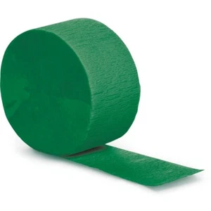 Emerald Green Crepe Streamer 81ft - Picture 1 of 1