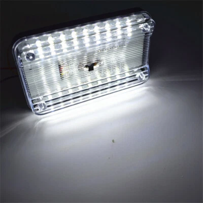 36 LED Car Interior Indoor Roof Ceiling Dome Light White Reading Lamp W/Screws - Image 1 of 4