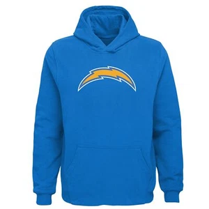 Outerstuff Youth Los Angeles Chargers NFL Primary Logo Long Sleeve Fleece Hoodie - Picture 1 of 5