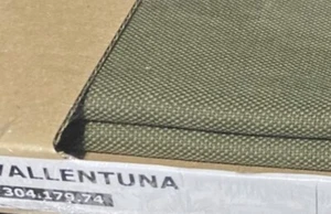 IKEA VALLENTUNA ARMREST ORRSTA OLIVE GREEN SLIPCOVER COVER 304.179.74 - Picture 1 of 1