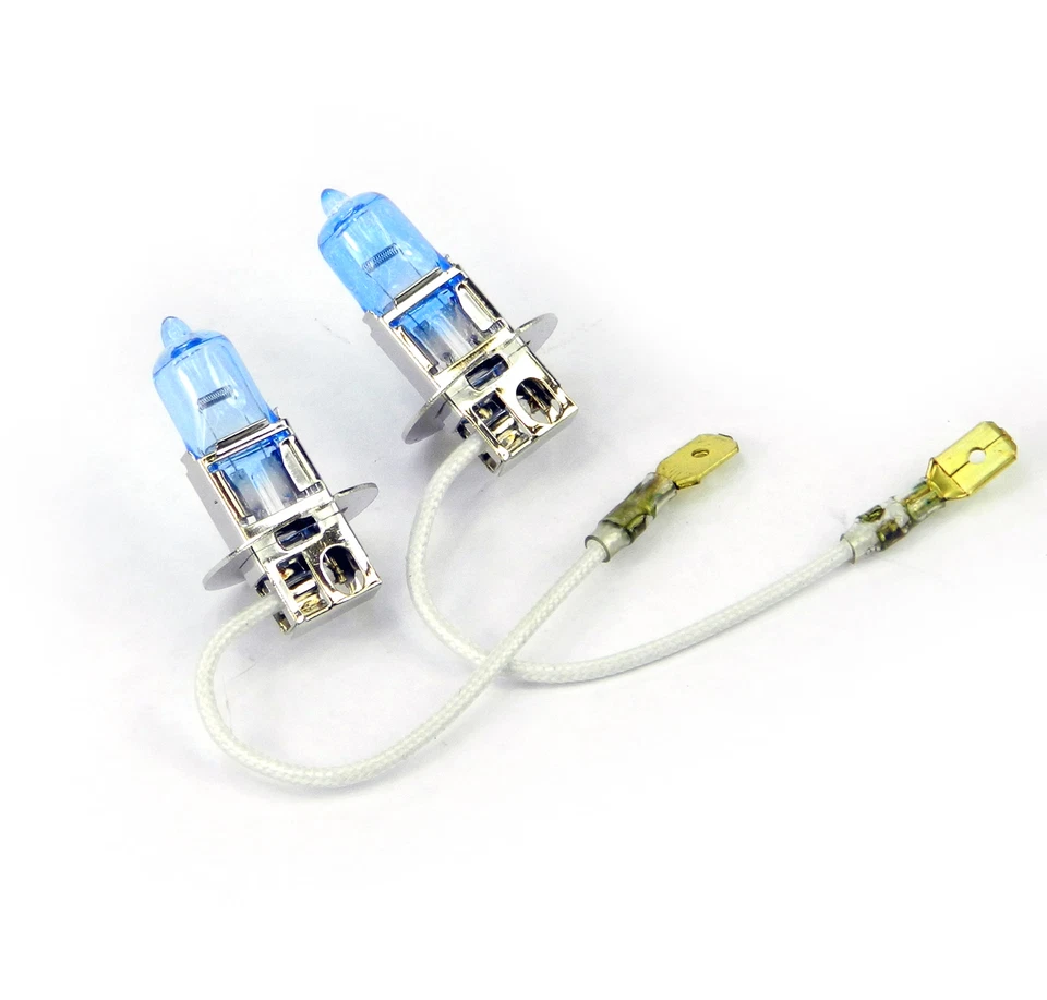 FK  BIRNEN HALOGEN SET 2 STÜCK UNIVERSAL H3 12V 55W SUPERWHITE - Bild 1 von 1