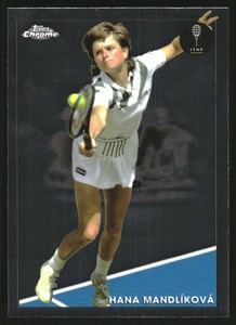 2021 Topps Chrome Tennis #41 Hana Mandlikova 