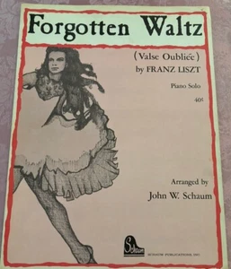 Vergessener Walzer von Franz Liszt Klavier Solo - Bild 1 von 1