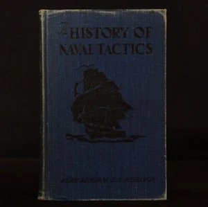 1942 History of Naval Tactics S. S. Robison First Edition Very Scarce Illustrate - Picture 1 of 7