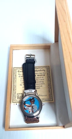 The Ironman Cal Ripken Jr 2131 Consecutive Games Commemorative Watch Cover