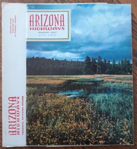 Arizona Highways Magazine – March 1967 – Arizona Tours, Gila River, More - NICE - Picture 1 of 1