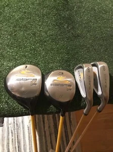 Cobra Juniors SZ Driver 3 Wood & 6-8 Irons Set Soft Flex Graphite Shafts - Picture 1 of 12
