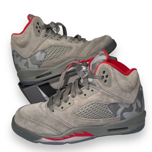 Scarpe da basket Air Jordan 5 Retro GS 'Camo' 440888 051 giovani 6 5 donna 8