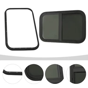 Horizontal Slider RV Window for Camper Cargo Trailer W/ Screen 24" x 15" Parts - Bild 1 von 14
