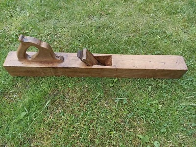 Rabot Goldenberg 72 CM de long  avec 2 lames en acier fondu - Années '50 - Photo 1/4