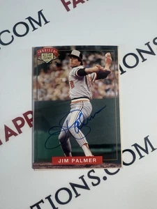 1994 Nabisco All-Star Jim Palmer Auto Baltimore Orioles On Card Auto - Picture 1 of 3
