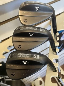 Neu Taylor Made MG 5 geschmiedet anthrazit Keil Set 50, 54, 58 Grad KBS 115 Stahl - Bild 1 von 6