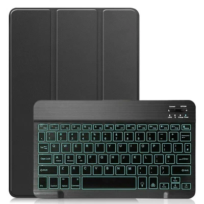 For Lenovo Tab P12/Xiaoxin Pad Pro 12.7'' 2023 Keyboard Leather Smart Cover Case - Image 1 of 4