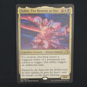 Isshin, Two Heavens as One MTG Kamigawa: Neon Dynasty Rare 224 NM - Bild 1 von 6
