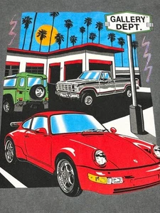 Departamento de Galería. Camiseta Drive Thru Para Hombre Mediana Carbón Manga Corta Cuello Redondo - Imagen 1 de 9