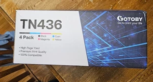 Gotoby Toner TN-436 For Brother Cartridge-Black Magenta Cyan Yellow (H) Sealed - Picture 1 of 3