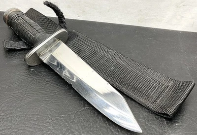 Vintage Swordfish Diving Knife - Scuba Diving - W/ Black Sheath - 7 INCH (504) - Image 1 of 4