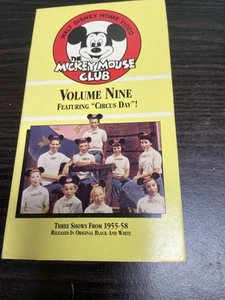 Disney’s The Mickey Mouse Club VHS - Vol. 9 - Circus Day! - Picture 1 of 6