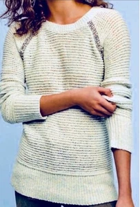 Anthropology Sleeping On Snow Damen Pullover mit langen Ärmeln. " M - Bild 1 von 9