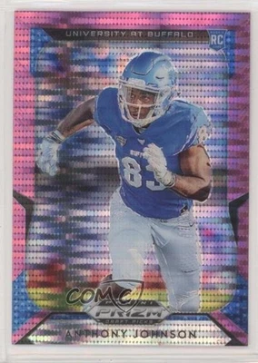 2019 Panini Prizm Draft Picks Pink Pulsar Anthony Johnson #117 Rookie RC - Image 1 of 2