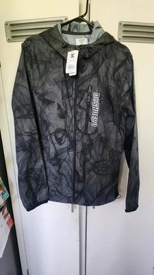 DC Shoes Co. Hoodie Mens Full Zip Light Blue Gray Large Casual Active - Image 1 of 4