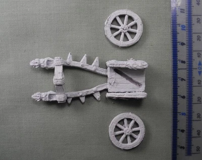 Incomplete GOBLIN KING'S CHARIOT (damaged) Metal Goblins Gitz Army 1980s B33 - Image 1 of 3