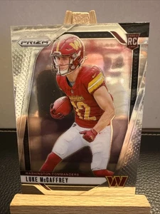 2024 Panini Prizm Luke McCaffrey #367 Rookie Base RC Commanders - Picture 1 of 2