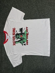 NWT Rolling Stones Ringer Tee Statue Of Liberty NYC July 25 -26 1972 Small - Picture 1 of 4