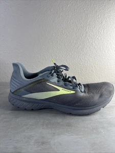 Brooks Men's Size 11 D Anthem 5 Grey Volt Running Sneaker Shoes 1103781D076 - Picture 1 of 6