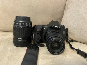 Canon EOS 7D 18.0MP Digital SLR Camera - Black (Kit w/ EF-S lenses) - Afbeelding 1 van 14