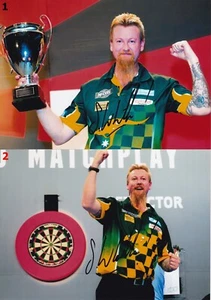 Simon Whitlock PDC Darts hand signed 13x18 cm photo - Bild 1 von 1