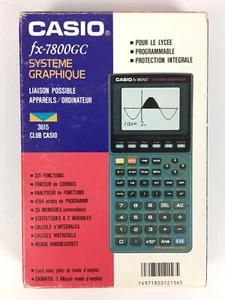 Casio FX-7800GC / Calculatrice Vintage Graphique - Photo 1/5