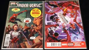 Spider-Verse #1 & #2 - #1 Rocket and Groot Variant Cover - Marvel 2015 - Bild 1 von 1
