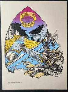 White Hills Sleepy Sun: Northwest Tour, 2011 póster, letrero, número David D'Andrea - Imagen 1 de 1