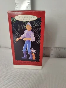 Hallmark Keepsake Ornament Captain John Smith and Meeko Pocahontas 1995 - Picture 1 of 9